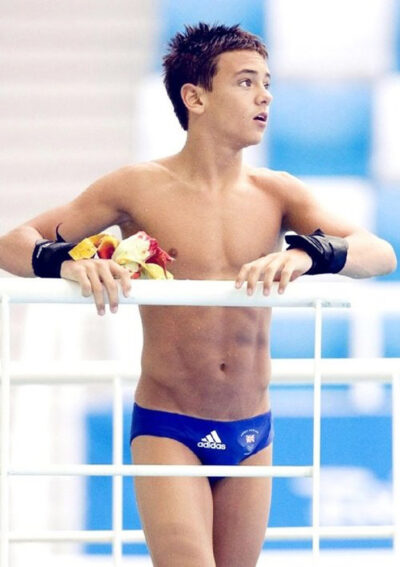 Young Tom Daley